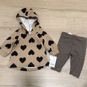 Carter’s 2 Piece Heart Set